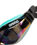 ARENA ZOOM X-FIT MIRROR - TURQUOISE-WATER-BLACK