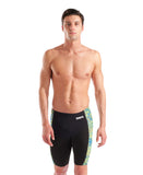 Arena Snakeskin Swim Jammer – Black/Green