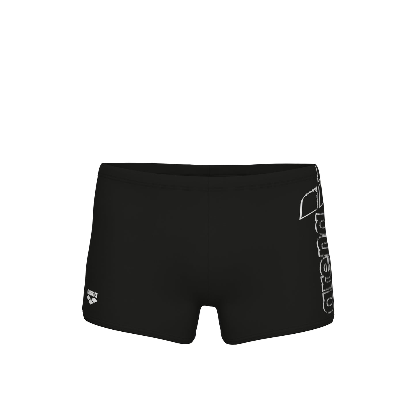 MEN'S ARENA SCRATCHY SWIM SHORT BLACK