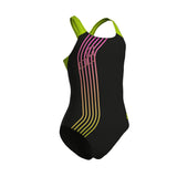 GIRL'S ARENA SOUND TRACK SWIMSUIT PRO BACK
