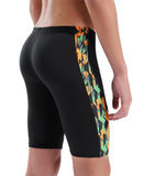 Arena Geometric Jammer Dreng – Sort/Multi