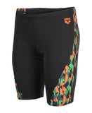 Arena Geometric Jammer Dreng – Sort/Multi