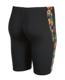Arena Geometric Jammer Dreng – Sort/Multi