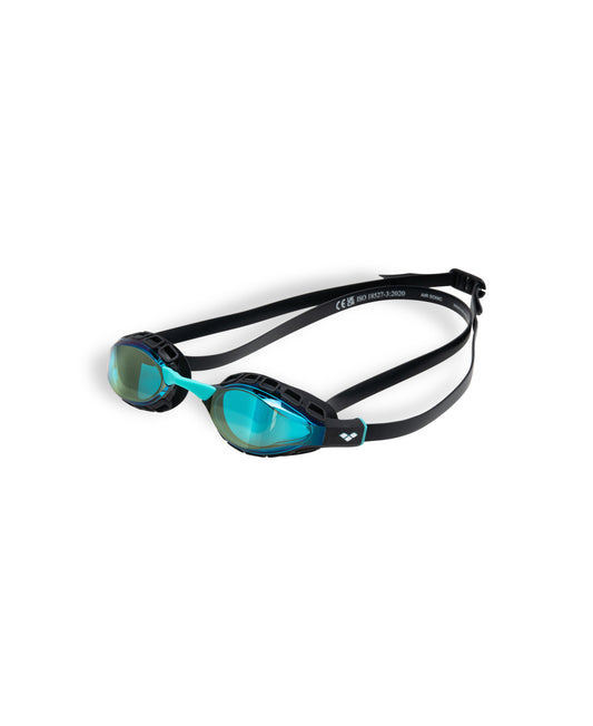 Arena Air Sonic Mirror svømmebriller - Aqua/Sort
