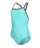 Arena Beach Solid Badedragt Pige – Turkis