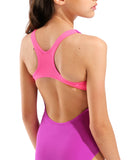 Arena Graphic Swim Pro Back Badedragt Piger - Lyserød/Pink