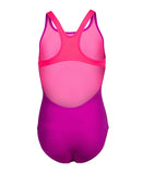 Arena Graphic Swim Pro Back Badedragt Piger - Lyserød/Pink