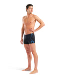 Arena Graphic Swim Trunks Herre – Sort/Turkis