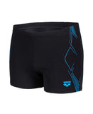 Arena Graphic Swim Trunks Herre – Sort/Turkis