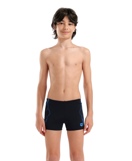 Arena Graphic Swim Short Drenge - Sort/Blå