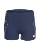 Arena Graphic Swim Short Drenge - Mørkeblå/hvid