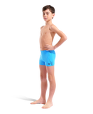 Arena Graphic Swim Short Drenge - Lyseblå