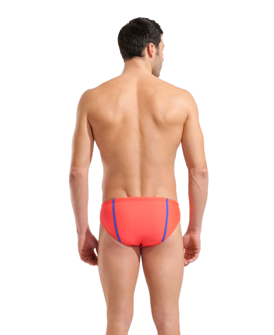 Arena Solid Hyperflow Brief - Orange/Blå