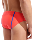 Arena Solid Hyperflow Brief - Orange/Blå