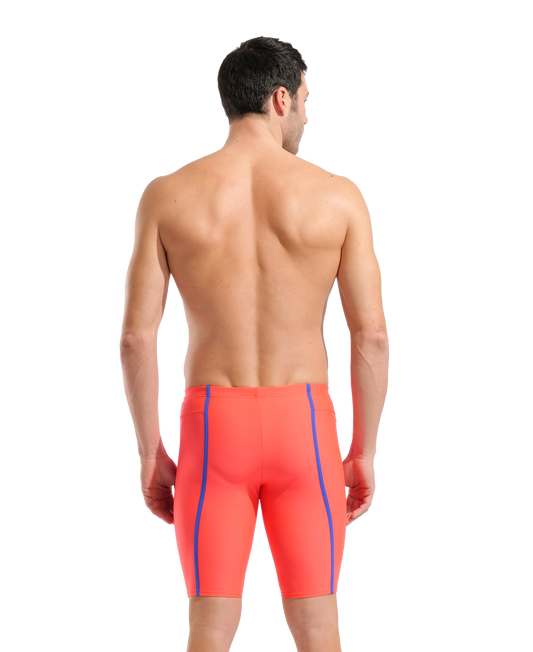 Arena Solid Hyperflow Swim Jammer - Orange/Blå