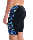 Arena Men's Wave Swim Jammer – Black/Multi