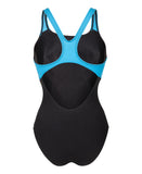 Women's Graphic badedragt - Sort/Blå