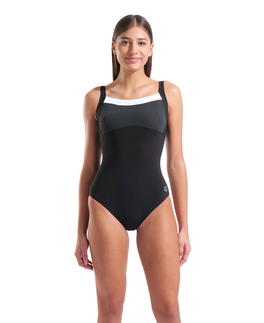 Lili Shapewear Badedragt - Sort/Hvid