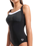 Lili Shapewear Badedragt - Sort/Hvid