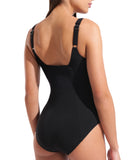 Lili Shapewear Badedragt - Sort/Hvid