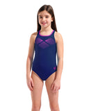 Team Swim Pro Badedragt Piger - Lilla/Pink