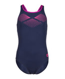 Team Swim Pro Badedragt Piger - Lilla/Pink