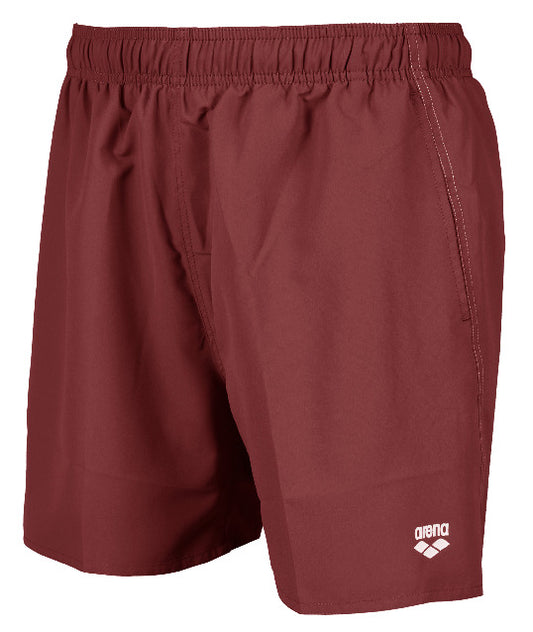 Arena Fundamentals Badeshorts – Rød/Hvid