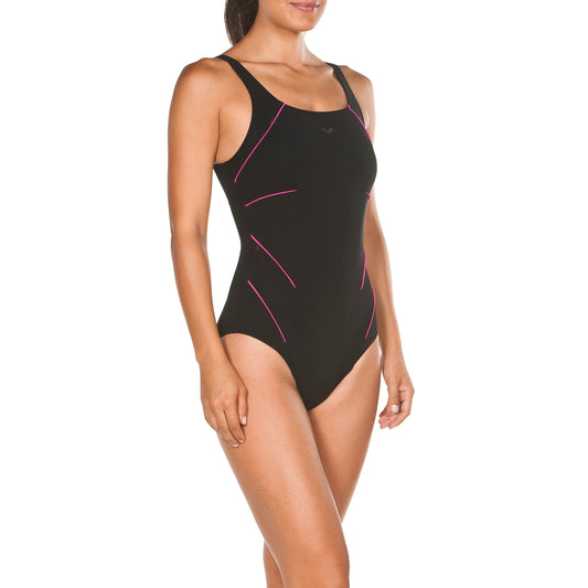 ARENA JEWEL ONE PIECE DAME - SORT/ROSA