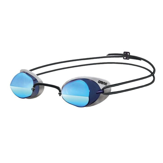 Arena Swedix Mirror Svømmebriller - Blue/ Silver