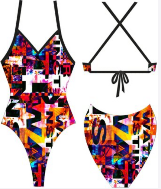 W INSTINCT ONE PIECE L BLACK-BLACK