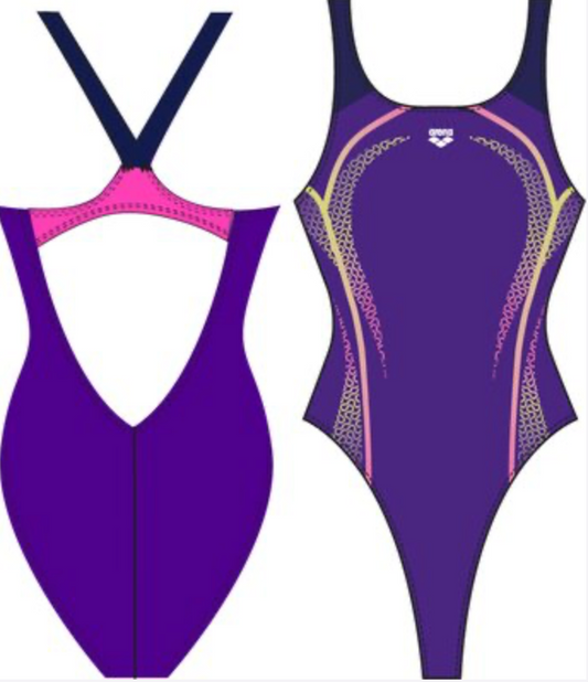 G MODULAR JR ONE PIECE MIRTILLA-FRESIA ROSE