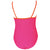 Arena AWT Rouche Badedragt Junior - Pink/Freisa Mango