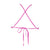 Arena Triangle Feel bikinitop - Multa/rosa