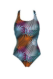 Arena Arianna Cross back badedragt - Sort/multi