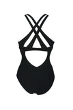 Arena Arianna Cross back badedragt - Sort/multi