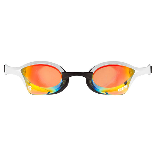 Arena Cobra Ultra Swipe svømmebrille MR - Gul kobber/hvid