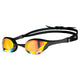 Arena Cobra Ultra Swipe svømmebrille MR - Gul kobber/sort