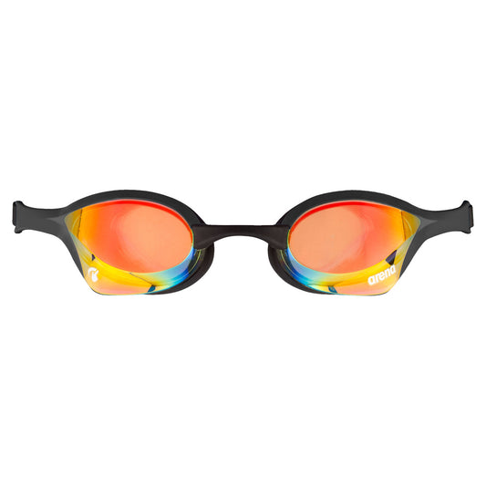 Arena Cobra Ultra Swipe svømmebrille MR - Gul kobber/sort