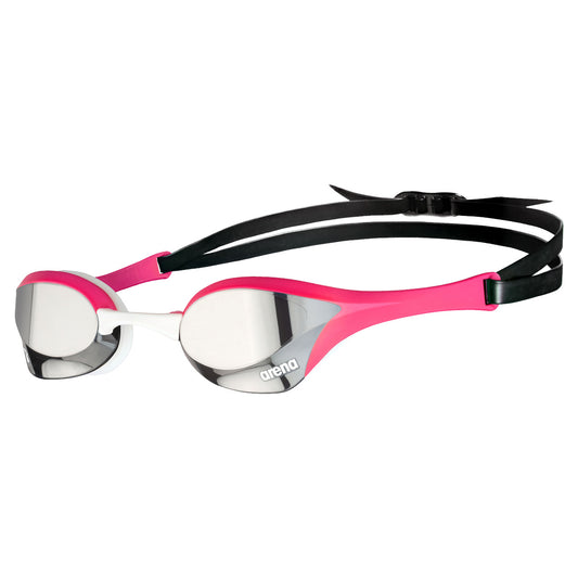 Arena Cobra Ultra Swipe svømmebrille MR - Sølv/pink