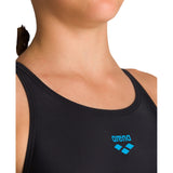 Arena Stamp badedragt Junior Pro - Sort/tyrkis