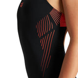 W STREAK SWIM PRO BACK ONE PIECE BLACK-FLOREALE