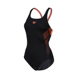 W STREAK SWIM PRO BACK ONE PIECE BLACK-FLOREALE