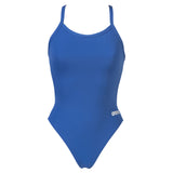 WOMEN'S TEAM SWIMSUIT CHALLENGE SOLID ROYAL-WHITE