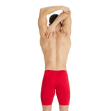 MEN'S TEAM SWIM JAMMER SOLID RED-WHITE