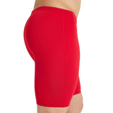 MEN'S TEAM SWIM JAMMER SOLID RED-WHITE