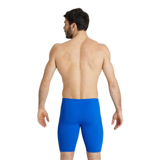 MEN'S TEAM SWIM JAMMER SOLID ROYAL-WHITE