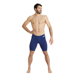 MEN'S TEAM SWIM JAMMER SOLID NAVY-WHITE