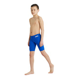 BOY'S TEAM SWIM JAMMER SOLID ROYAL-WHITE