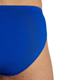 MEN'S TEAM SWIM BRIEFS SOLID ROYAL-WHITE