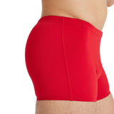 MEN'S TEAM SWIM SHORT SOLID RED-WHITE